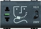Bticino LivingLight Scheerwandcontactdoos | BTL4177