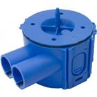 Multigietbouwdoos 2x 19mm 50mm diep.