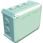 Kabeldoos m25 10mm2 500v ip66 150x116x67 pp lichtgrijs ral 7035