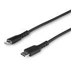 StarTech.com USB-C naar lightning kabel Apple MFi gecertificeerd 1 m zwart