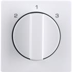 Hager Berker Q.1/Q.3/Q.7 Bed.element / centr.pl. schakelmat. | 1084608900