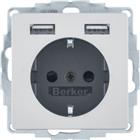 Hager Berker Q.1/Q.3/Q.7 Wandcontactdoos (WCD schakelmat.) | 48036084