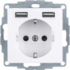 Hager Berker Q.1/Q.3/Q.7 Wandcontactdoos (WCD schakelmat.) | 48036089