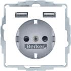 Hager Berker S.1 Wandcontactdoos (WCD schakelmat.) | 48038982