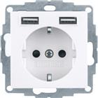 Hager Berker S.1/B.3/B.7 Wandcontactdoos (WCD schakelmat.) | 48038989