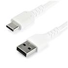 StarTech.com USB 2.0 naar USB-C kabel 1m wit