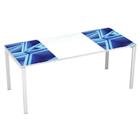 Recht bureau 180x80cm met blad Décor Easy Office - Manutan Expert