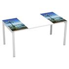 Recht bureau 160x80 cm met blad Décor Easy Office - Manutan Expert