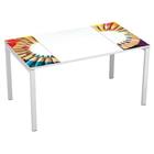 Recht bureau 140x80cm met blad Décor Easy Office - Manutan Expert