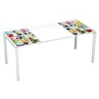 Recht bureau 180x80cm met blad Décor Easy Office - Manutan Expert