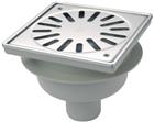 Aquaberg 4215 Vloerput met 1 aansluiting | 4215RS