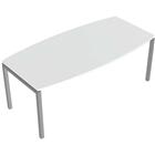 Tonvormige vergadertafel 200 cm