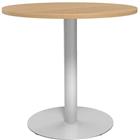 Vergadertafel rond 80 cm trompetvoet