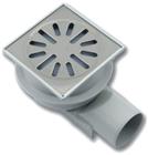 Aquaberg Vloerput met 1 aansluiting | 4250