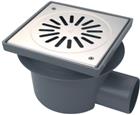 Aquaberg Vloerput met 1 aansluiting | 4221S