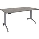 Tafel Idora 160x80 cm aluminium onderstel