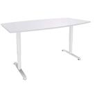 Elektrische tonvormige tafel Nivo L200xD100 cm