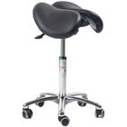 Stoel zadel medium Echo in twee delen, leer - Global Professional Seating