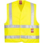 Vest Vlamvertragend Hi-Vis FR75 Geel Portwest