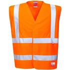 Vest Antistatisch en vlamvertragend Hi-Vis FR71 Oranje Portwest