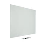 Glasbord Premium, verborgen ophang, magnetisch, wit 60x90 cm