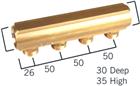 Henco CV/perslucht/tap/koelwater verdeler | VEK-060508-Z