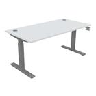 Bureau, in hoogte verstelbaar met hendel 160 x 80 cm EVO