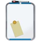 Mini whiteboard met Smal Zilverkleurig Frame Magnetisch - Nobo