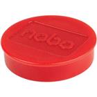 Whiteboard Magneet diameter 38 mm rood - Nobo