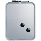 Mini whiteboard met Smal Zilverkleurig Frame Magnetisch - Nobo