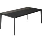 Bureau recht houtfineer X9-serie - 181 cm - Quadrifoglio