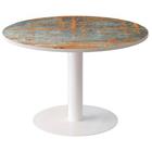 Vergadertafel Easy Office rond, kleur: decoratie - Manutan Expert