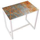 Hoge vergadertafel Easy Office, 4 personen, kleur: decoratie - Manutan Expert