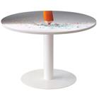 Vergadertafel Easy Office rond, kleur: decoratie - Manutan Expert