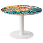 Vergadertafel Easy Office rond, kleur: decoratie - Manutan Expert