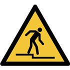 Pictogram Waarschuwing: afstap