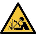 Pictogram Waarschuwing: snelle beweging van machine