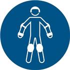 Pictogram Draag beschermende rollersportkleding