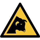 Pictogram Waarschuwing: stier