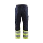 Werkbroek vlamvertagend Marineblauw/Geel - Blåkläder