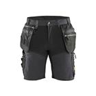 Short met stretch en spijkerzak Grijs/Zwart - Blåkläder