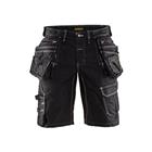 Short Denim Stretch X1900 1992 / zwart