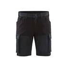 Service short met stretch Marineblauw/Zwart - Blåkläder