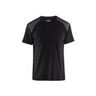 T-shirt 3379 zwart/grijs - Blaklader
