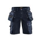 Short Denim Stretch X1900 1992 - marineblauw/zwart