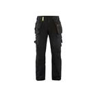 Onderhoudsbroek +stretch rood/zwart - Blåkläder