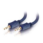 C2G 5m Velocity 3.5mm Stereo Audio Cable M/M audio kabel Zwart