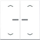 Jung A500 Bed.element / centr.pl. schakelmat. | A102KO5PBFWW