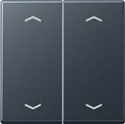 Jung A500 Bed.element / centr.pl. schakelmat. | A102PBFANM