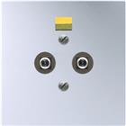 Jung LS RANGE Potentiaalvereffeningscontactdoos | AL2965-2N